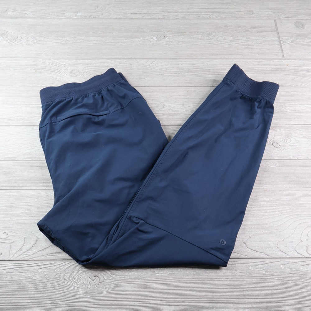 Lululemon ABC Jogger Tall *Warpstreme Men's Size XXL 2XL Navy Blue Stretch Pants